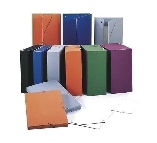 [3890GB-08] CARP.PROY.CARCH.TELA Fº MT.BRC. 9 cm GRI