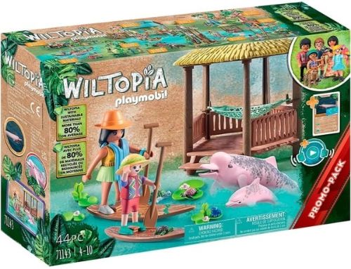 WILTOPIA TOUR DE REMO CON LOS DELFINES PLAYMOBIL
