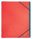 CARP.CLASIF.LEITZ A4 PP 6 SEP.ROJO - Pack de 4 unidades