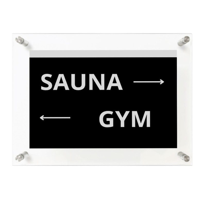 [65404 CS TP] 65404 CS TP expositor para presentaciones Montado en pared Transparente