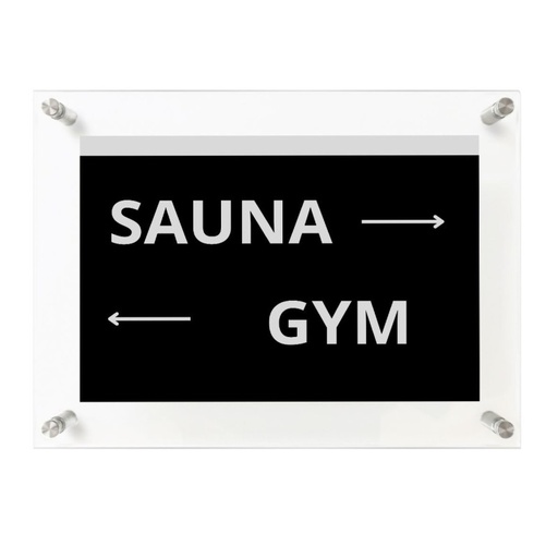 [65404 CS TP] 65404 CS TP expositor para presentaciones Montado en pared Transparente