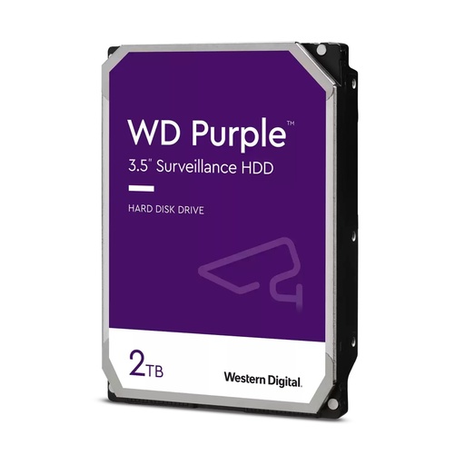 [WD23PURZ] Purple disco duro interno 2 TB 3.5" SATA