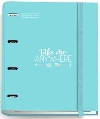 [MR15081] CARPEBLOC MR EMOTIONS A4 AZUL CIELO