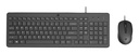 Teclado y ratón con cable 150