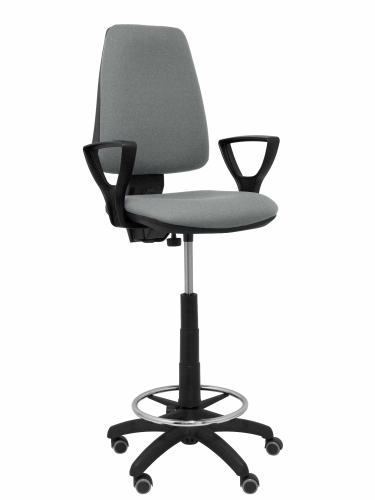 [T14CPB220B8RN] Taburete Elche CP bali gris brazos fijos