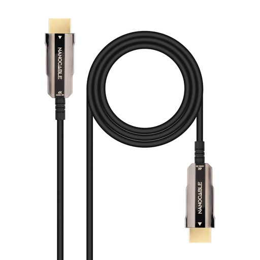 [10.15.2020] Cable HDMI V2.0 AOC 4K@60Hz 18Gbps A/M-A/M, Negro, 20 m