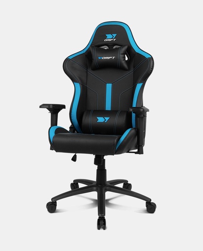 [DR350BL] DR350 Butaca para jugar Asiento acolchado Negro, Azul