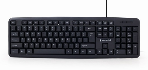 [KB-U-103-ES] KB-U-103-ES teclado Hogar USB Español Negro