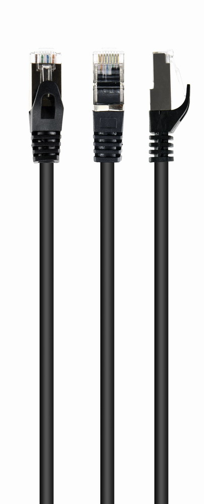 PP6A-LSZHCU-BK-1M cable de red Negro Cat6a