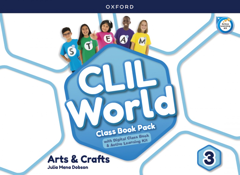 ARTS &amp;CRAFTS 3 COURSEBOOK. CLIL WORLD 2022