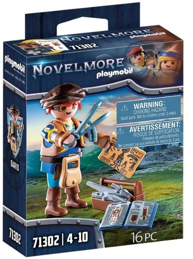 NOVELMORE DARIO CON HERRAMIENTAS PLAYMOBIL
