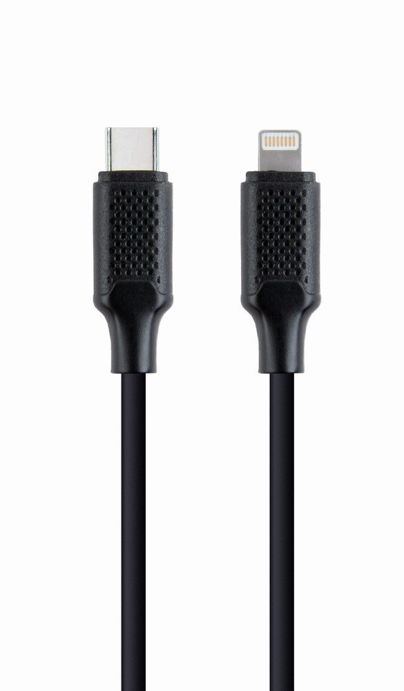 CC-USB2-CM8PM-1.5M cable de conector Lightning 1,5 m Negro