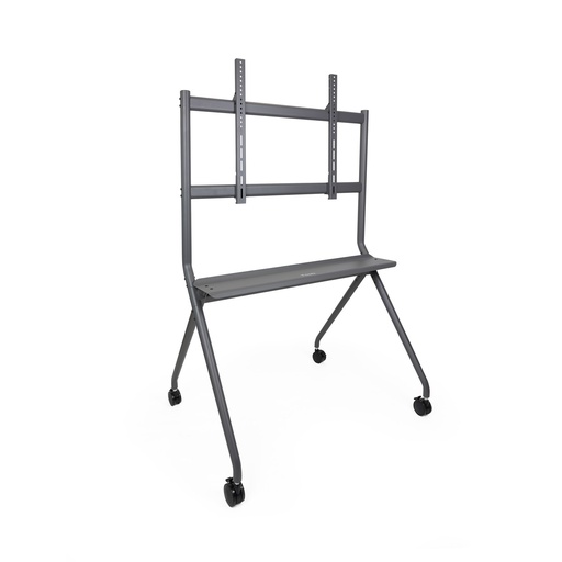 [FS20205M-B] iSTAND Soporte de Suelo con Ruedas para Pantallas 50"- 86", Gris