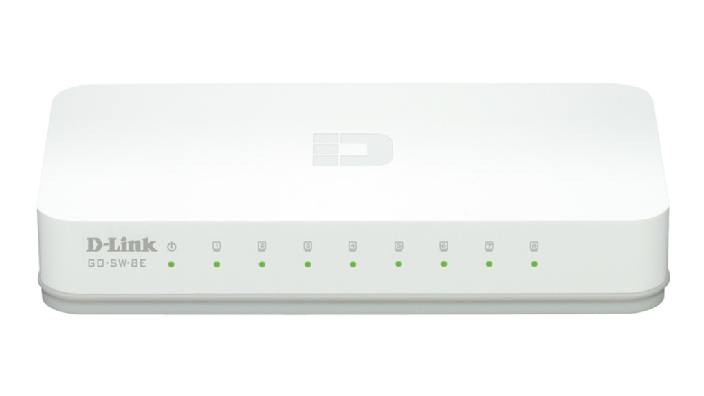 GO-SW-8E/E switch No administrado Fast Ethernet (10/100) Blanco