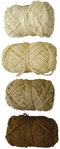 [1100101] B.4UN OVILLOS LANA 8GR NIEFENVER MARRON 1100101