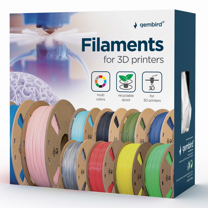 3DP-ABS1.75-01-G material de impresión 3d ABS Verde 1,4 kg