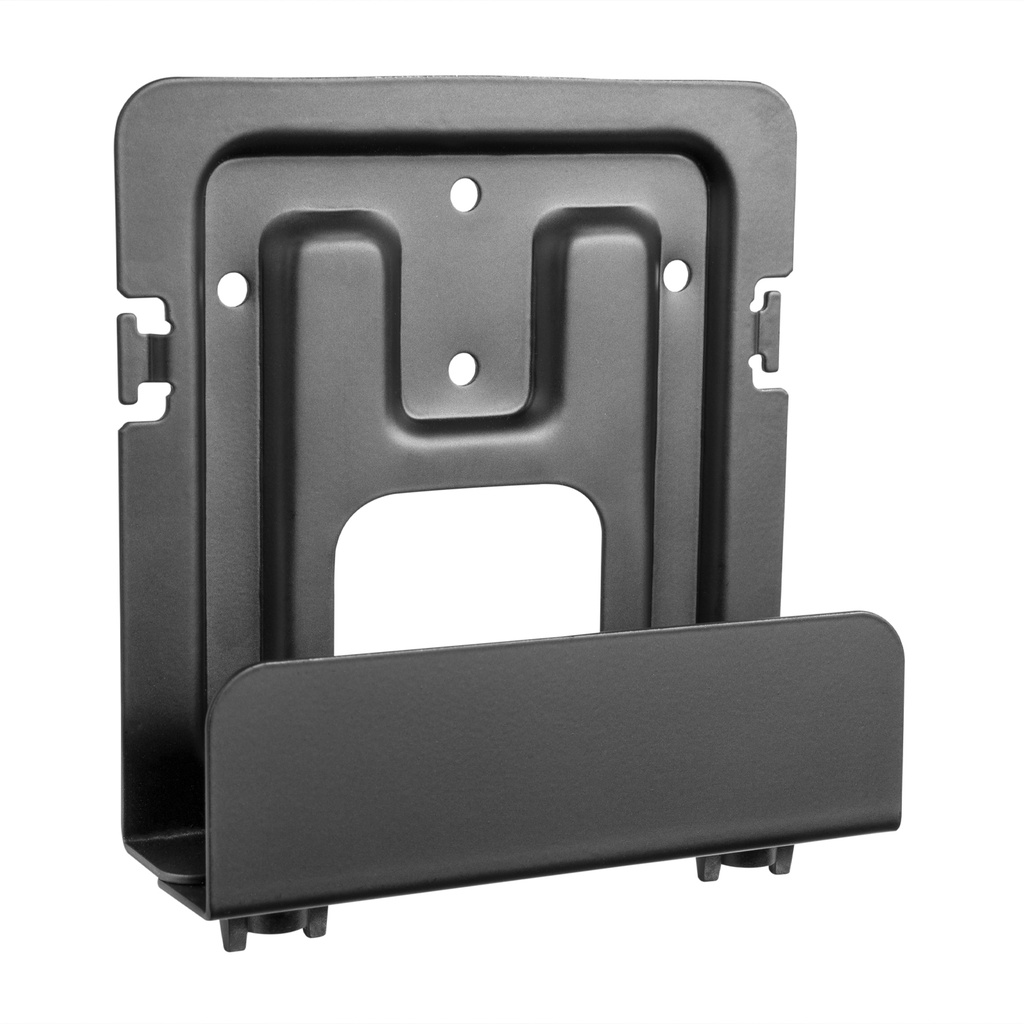 [MPC02-155] Soporte Universal De Pared Para Mini Pc, Router, Negro