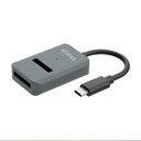 USB-C Dock M.2 (NGFF) ASUC-M2D012-GR SATA/NVMe A USB3.1 Gen2, Gris