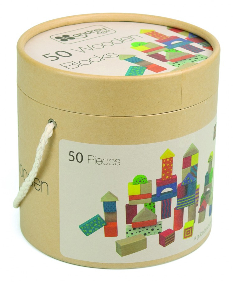 [16351] 50 Wooden Blocks
