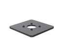 SpacePole POS SPM144-02 accesorio para terminal de punto de venta Base POS Negro Metal