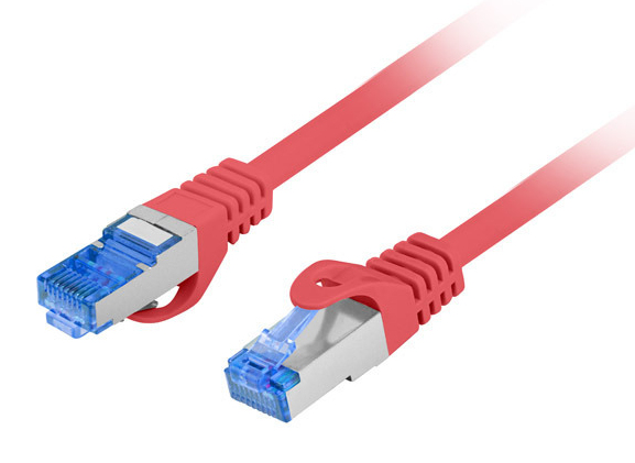 PCF6A-10CC cable de red Rojo 1 m Cat6a S/FTP (S-STP)