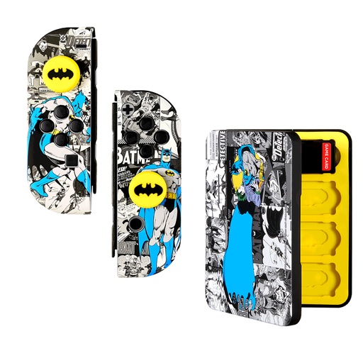 [BATSWCP] Switch Combo Pack Batman, Hard Case + Grips + Game Case