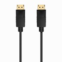 Cable DISPLAYPORT V1.2 CCS 4K@60Hz, DP/M-DP/M, Negro, 1.5m