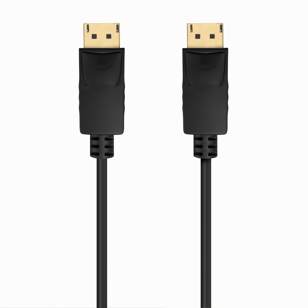 Cable DISPLAYPORT V1.2 CCS 4K@60Hz, DP/M-DP/M, Negro, 0.5m