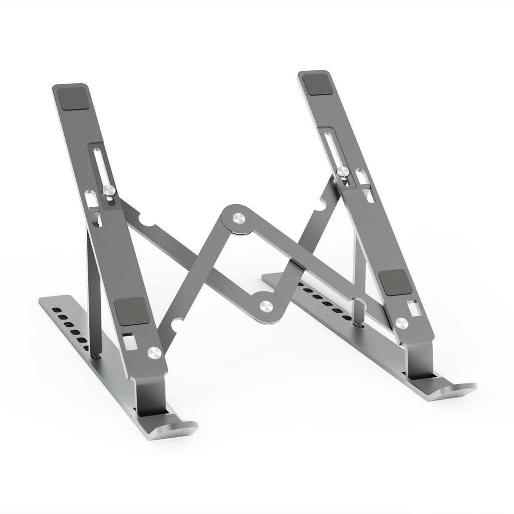 Soporte de Sobremesa Ajustable para Portatil / Tablet, Gris