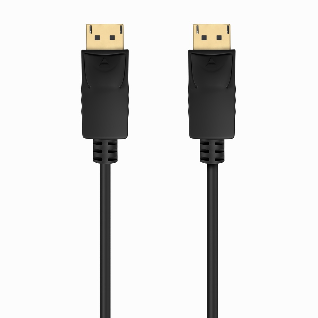 Cable DISPLAYPORT V1.2 CCS 4K@60Hz, DP/M-DP/M, Negro, 3.0m