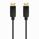 Cable DISPLAYPORT V1.2 CCS 4K@60Hz, DP/M-DP/M, Negro, 5.0m