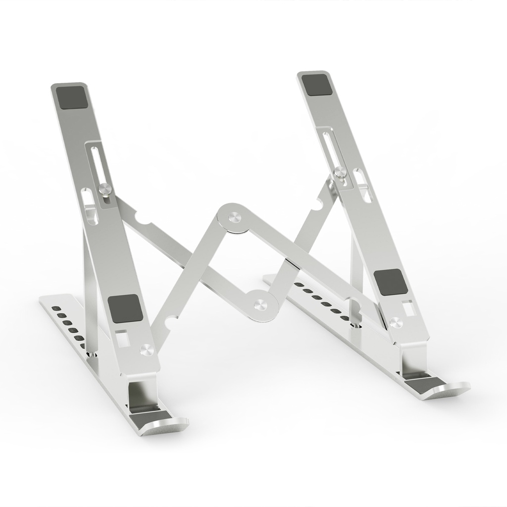 Soporte de Sobremesa Ajustable para Portatil / Tablet, Plata