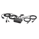 C2-H46-UAC-CBL-KVM interruptor KVM Negro