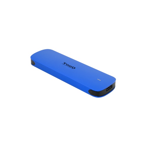 [TQE-2201BL] Caja externa para SSD M.2 NVMe, Azul
