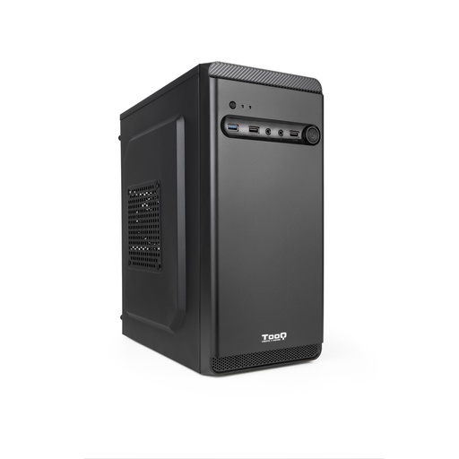 [TQC-4702U3C-B] Caja Minitorre Micro-ATX Negra