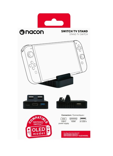 [SWITCHTVSTAND] SWITCHTVSTAND accesorio y piza de videoconsola Estación de carga