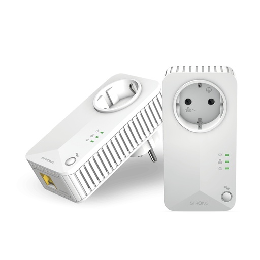 [POWERL600DUOEUV2] Powerline 600 Duo 600 Mbit/s Ethernet Blanco 2 pieza(s)