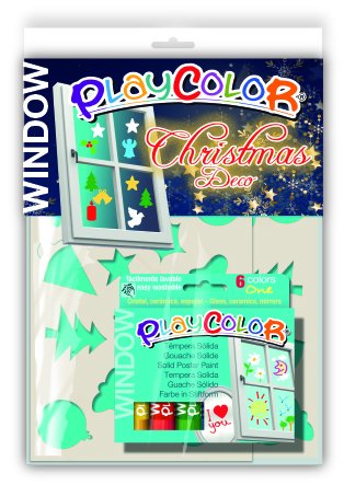 [09221] TEMPERA INSTANT  PLAYC. ONE WINDOW C/6
