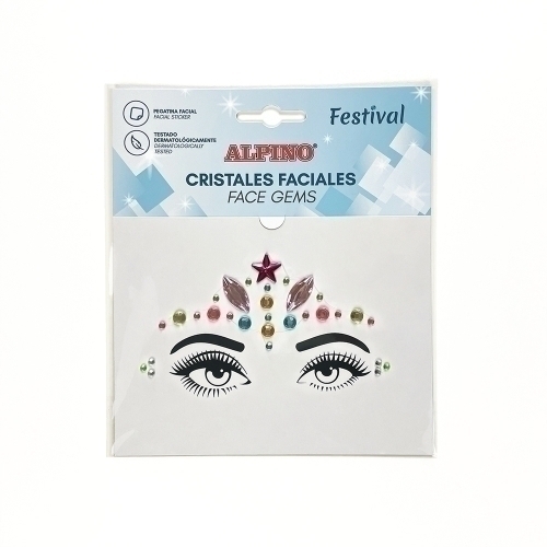 MAQUILL.ALPINO CRISTALES FACIALES FESTIV