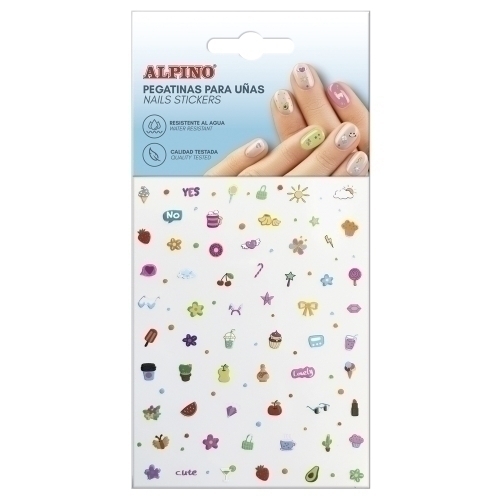 MAQUILL.ALPINO PEGATINAS PARA UÑAS