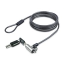 NANOK-LAPTOP-LOCK cable antirrobo Negro, Plata 2 m