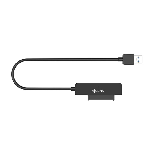 [ASE-25A03B] Adaptador SATA a USB-A USB3.0/USB3.1 Gen1 para Discos Duros 2.5?, Negro