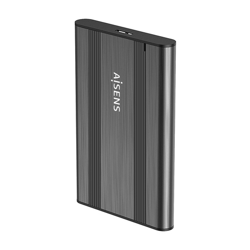 [ASE-2526GR] Caja Externa 2,5? 9.5mm SATA a USB 3.0/USB3.1 Gen1, Gris