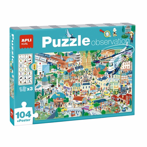 [18820] 18820 puzzle Puzzle rompecabezas 104 pieza(s) Ciudad