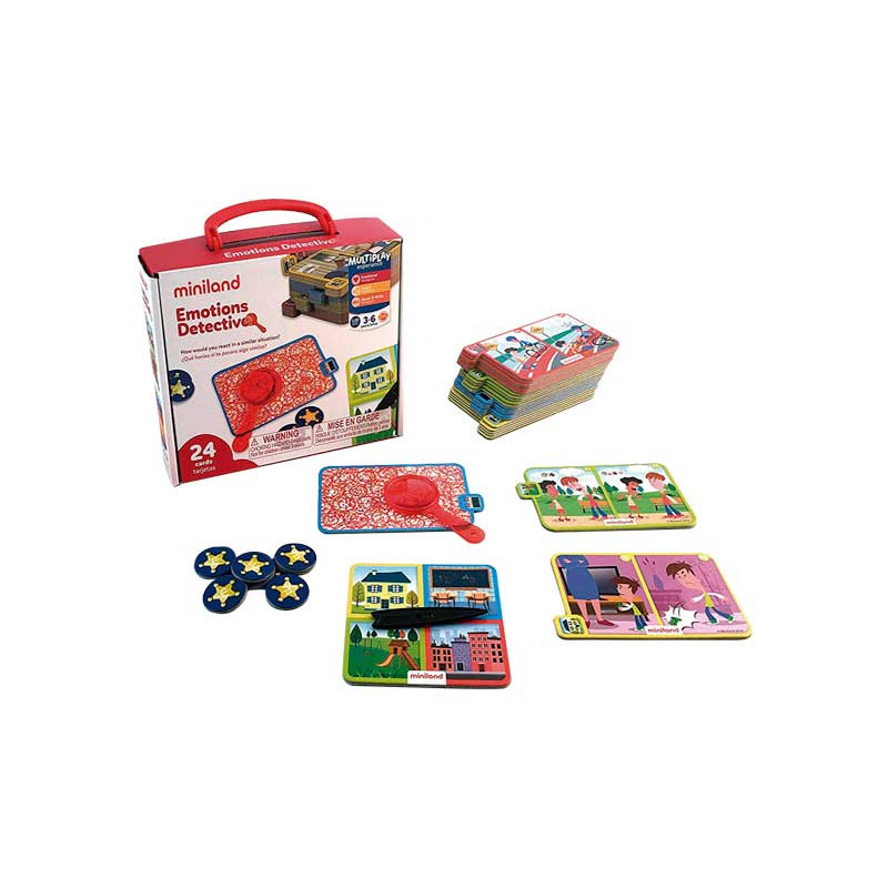 JUEGO MINILAND DETECTIVE EMOCIONES 45402