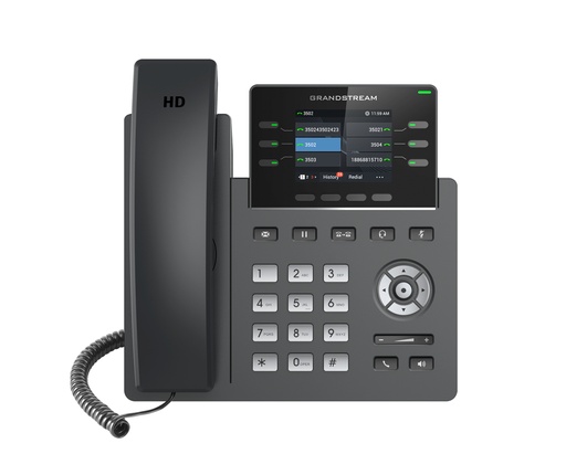 [GRP-2613] GRP2613 teléfono IP Negro 4 líneas TFT
