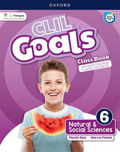 NATURAL &amp;SOCIAL SCIENCIE 6º COURSEBOOK. CLIL GOALS 2023