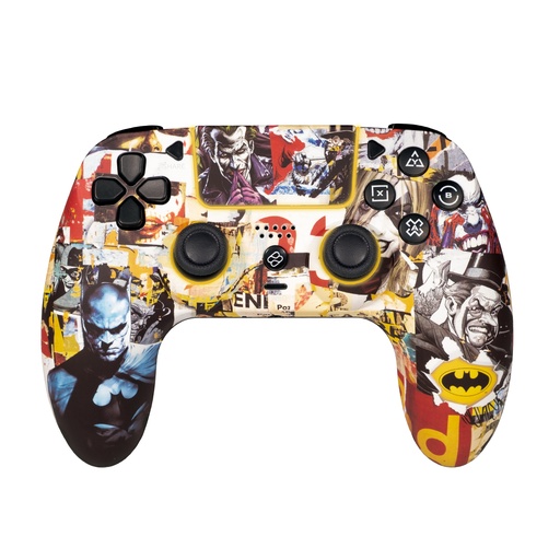 [BATPS4GP] Mando Batman Inalámbrico con Luz LED RGB