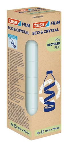 [59043-00000-00] Eco & Crystal cinta adhesiva para manualidades 10 m Transparente