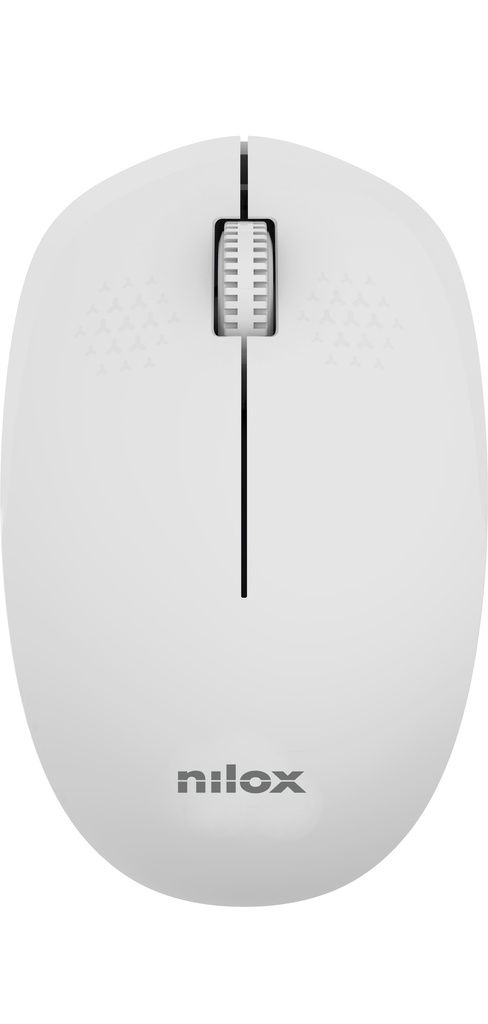 RATÓN WIRELESS GRIS CLARO - NILOX